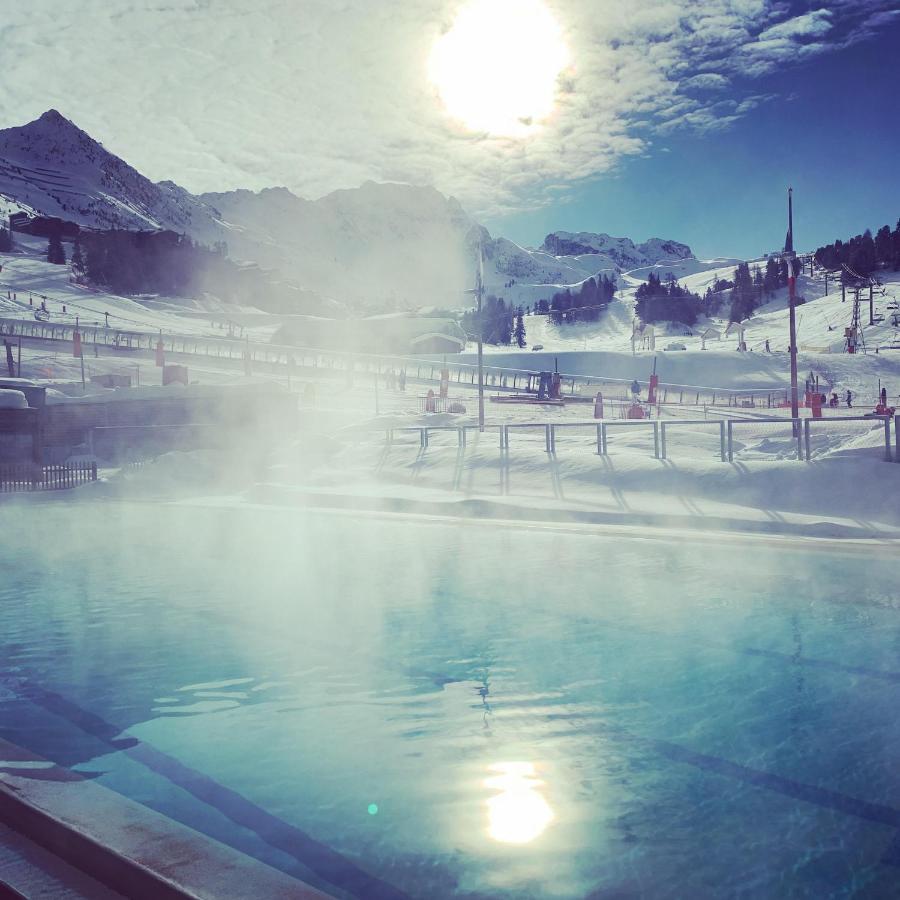 Plagne Bellecote - 5 Pers - Vue Pistes - Acces Piscine Chauffee Lägenhet La Plagne Exteriör bild